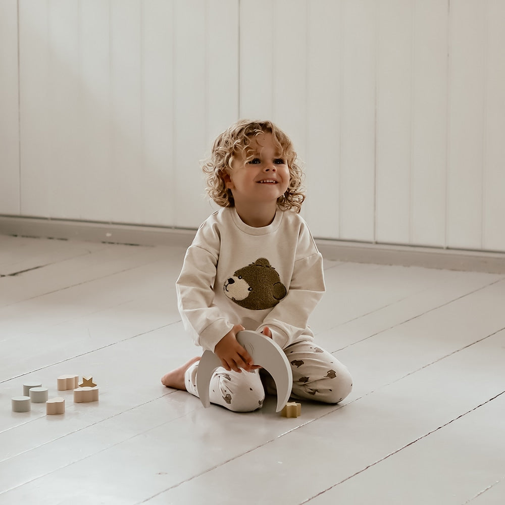 That's Mine Finley sweatshirt oversize - Bear head - 95% Organic cotton / 5% Elastan Buy Tøj||Overdele||Sweatshirts||Alle||Favoritter||personale||Influencer choice||alt minus sløjfe||NOOS||mette-sale here.