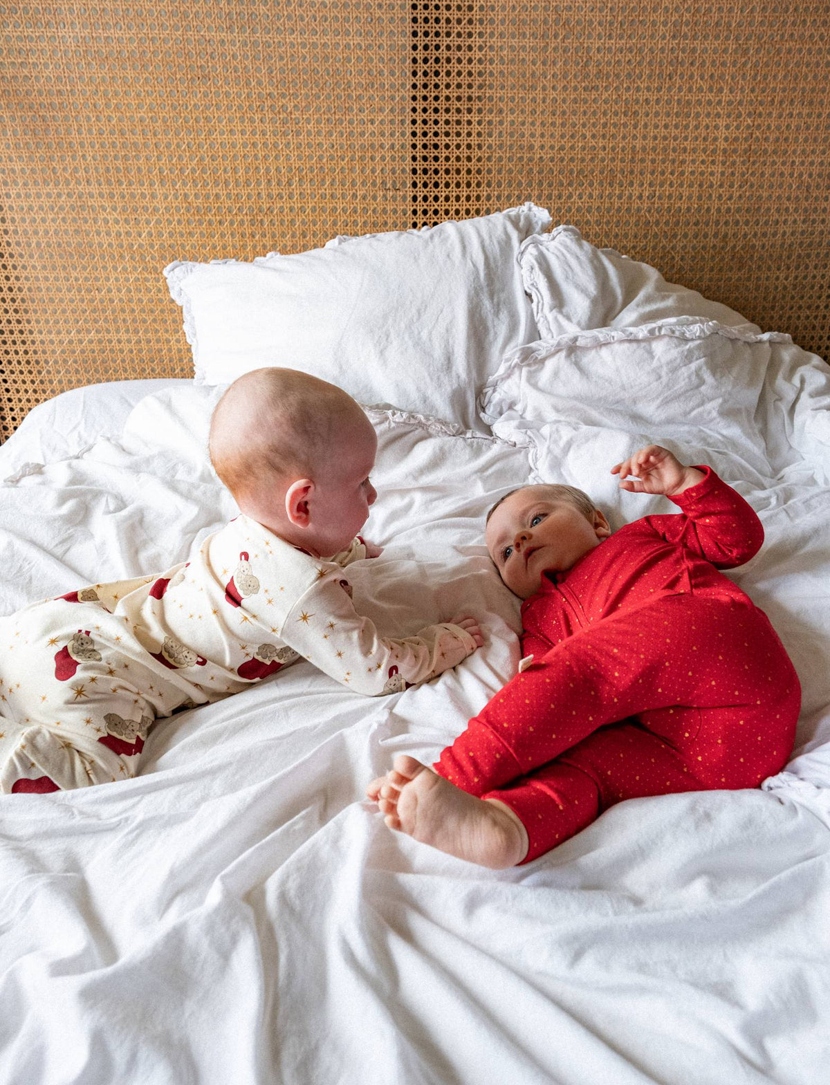 That's Mine Elliotte onesie - Holiday puppy - 48% Bomuld (Økologisk), 47% Modal, 5% Elastan Buy Overdele||Onesies||Nattøj||personale||Baby essentials||Jersey||AW26||All here.