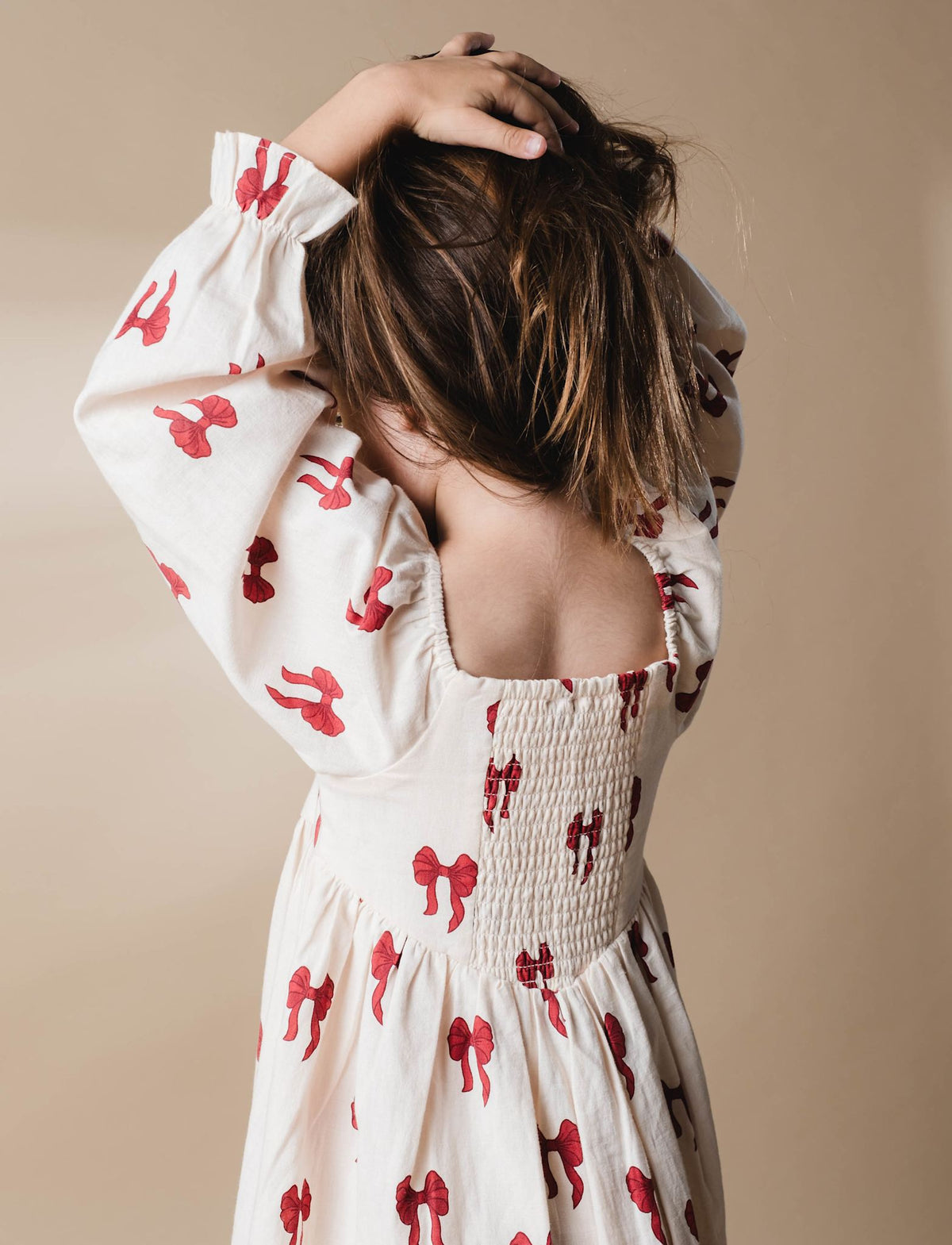 That's Mine Sarah kjole - Rouge boucle - 85% Bomuld, 15% Hør Buy Kjoler||Kjoler & nederdele||personale||AW26||All here.
