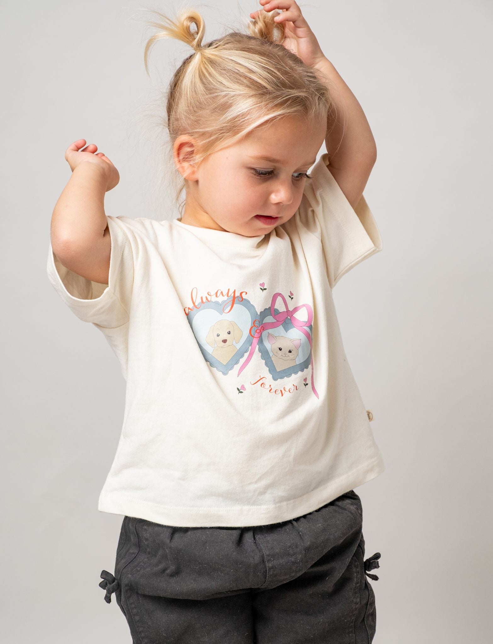That's Mine Vilde oversized t-shirt - Always & forever - 100% Bomuld(Økologisk) Buy T-shirts||Overdele||Trøjer og toppe||personale||Jersey||Jersey||AW26||All here.