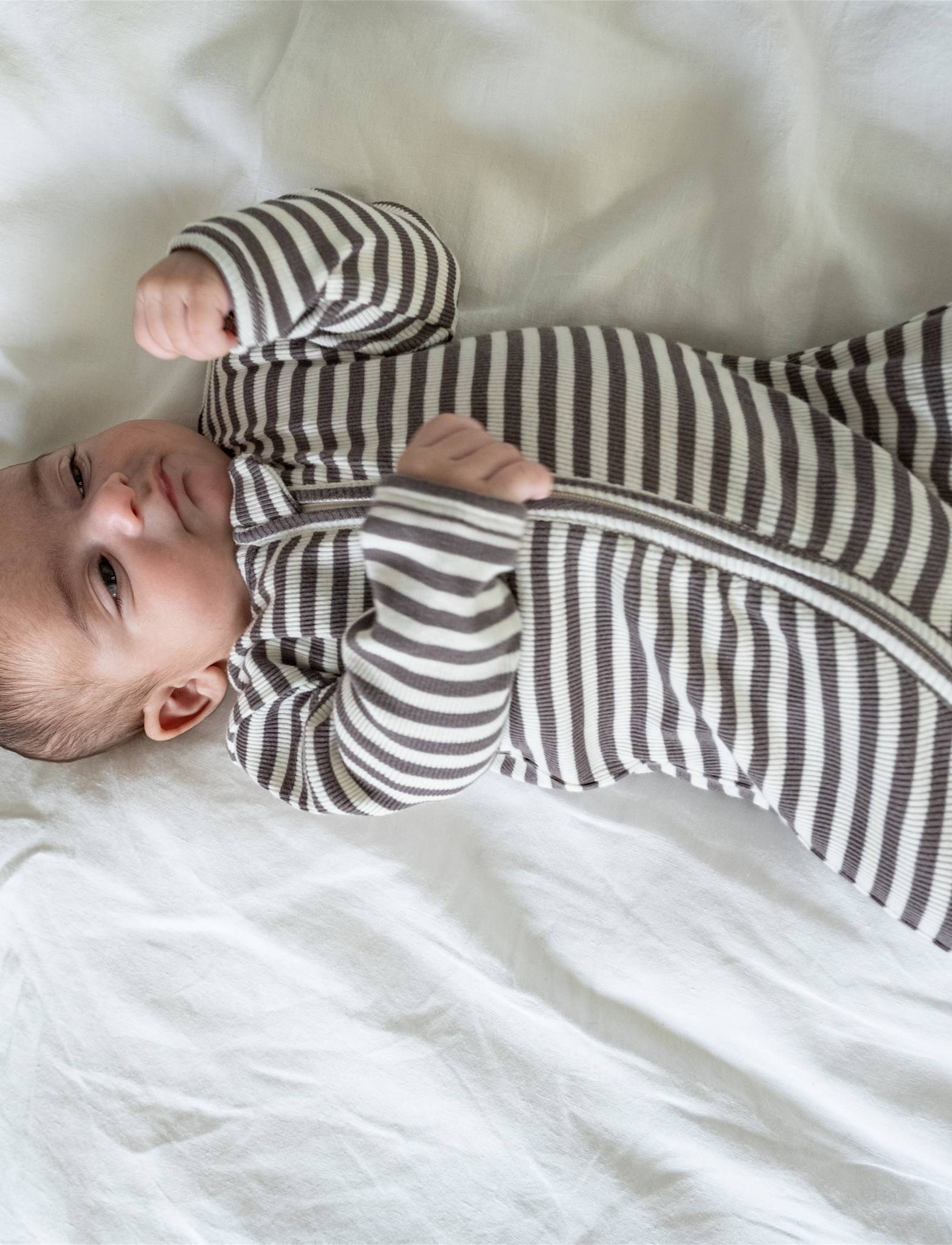 That's Mine Jona onesie 2-pak - Dark grey stripe - 100% Bomuld(Økologisk) Buy Overdele||Onesies||Nattøj||Favoritter||personale||Baby essentials||NOOS||Jersey||All here.