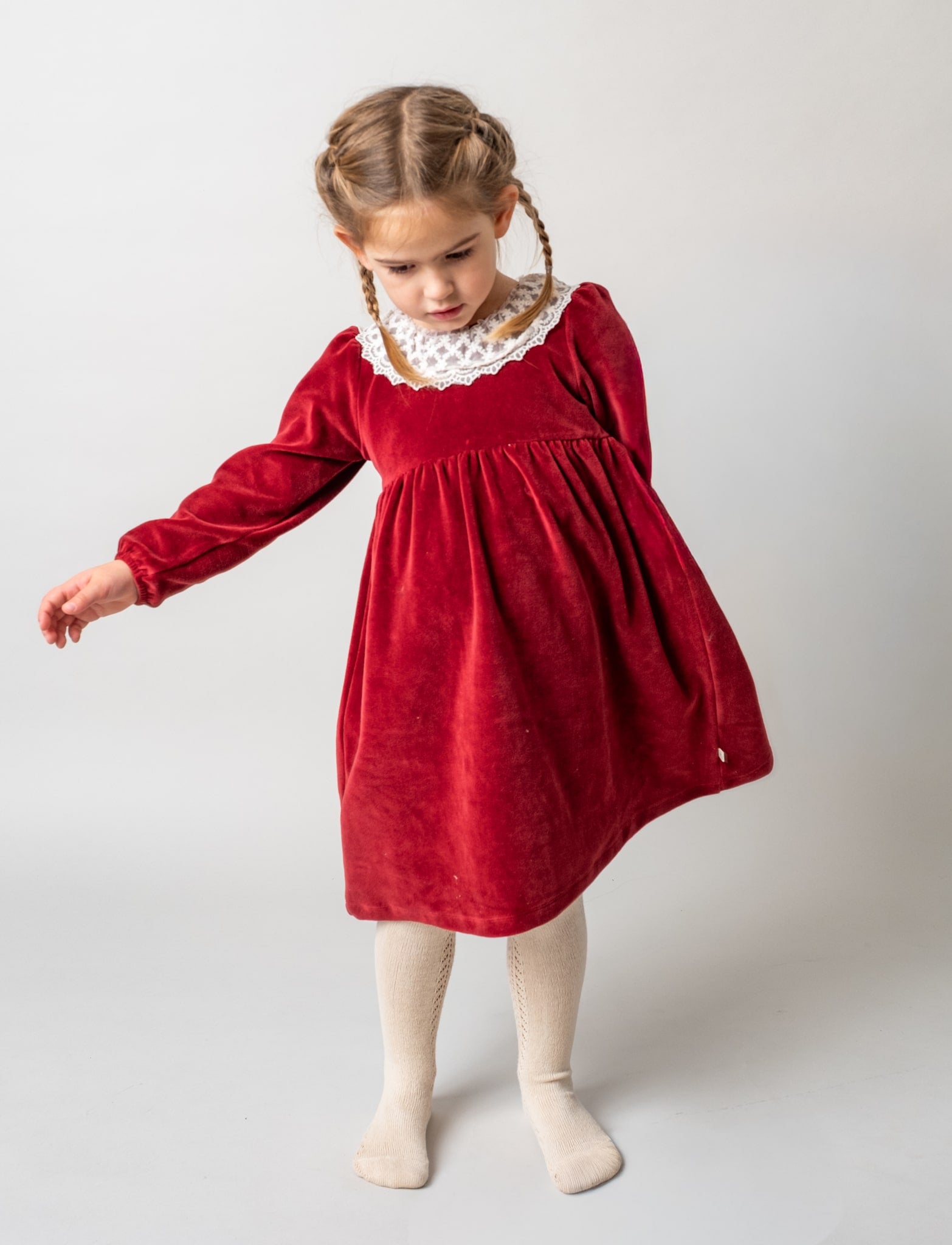 That's Mine Walentina kjole - Rust wine - 80% Bomuld (Økologisk), 20% Polyester Buy Kjoler||Kjoler & nederdele||personale||AW26||All here.