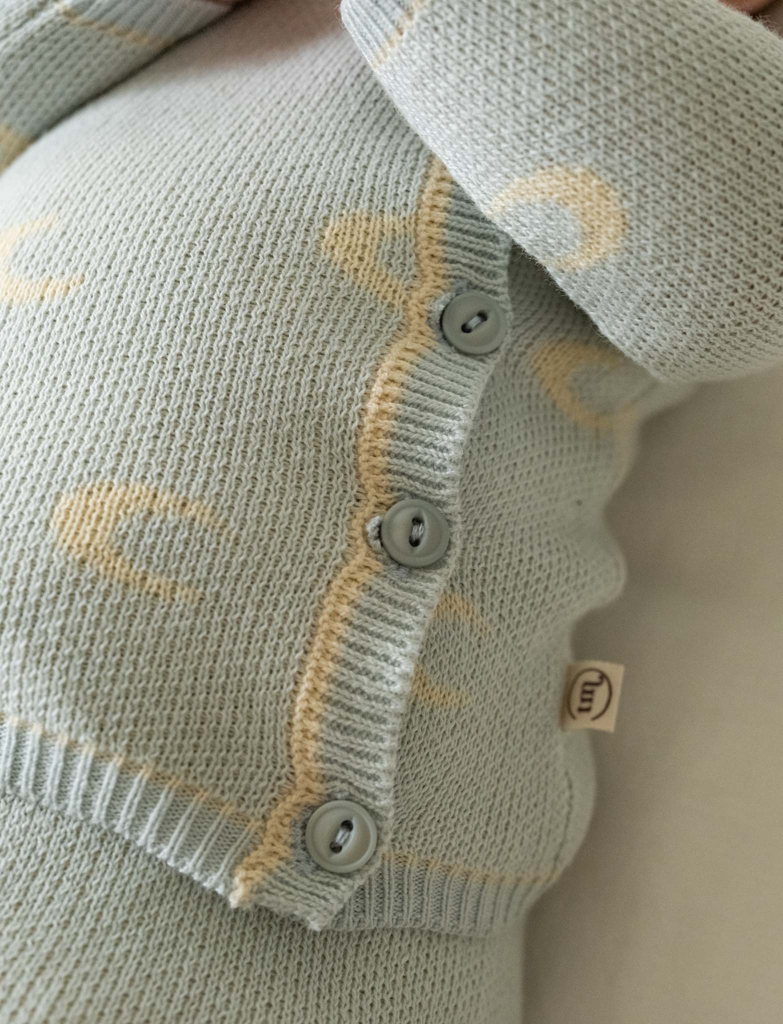 That's Mine Ilai cardigan - Baby blue - 100% Bomuld(Økologisk) Buy Overdele||Cardigans||personale||AW26||All here.