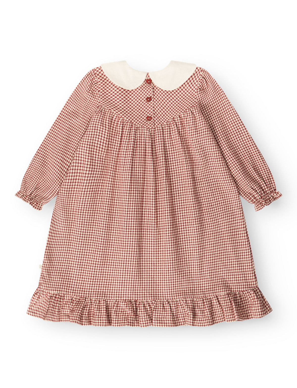 That's Mine Marmonia kjole - Maple Check - 100% Bomuld(Økologisk) Buy Kjoler||Kjoler & nederdele||personale||AW26||All here.