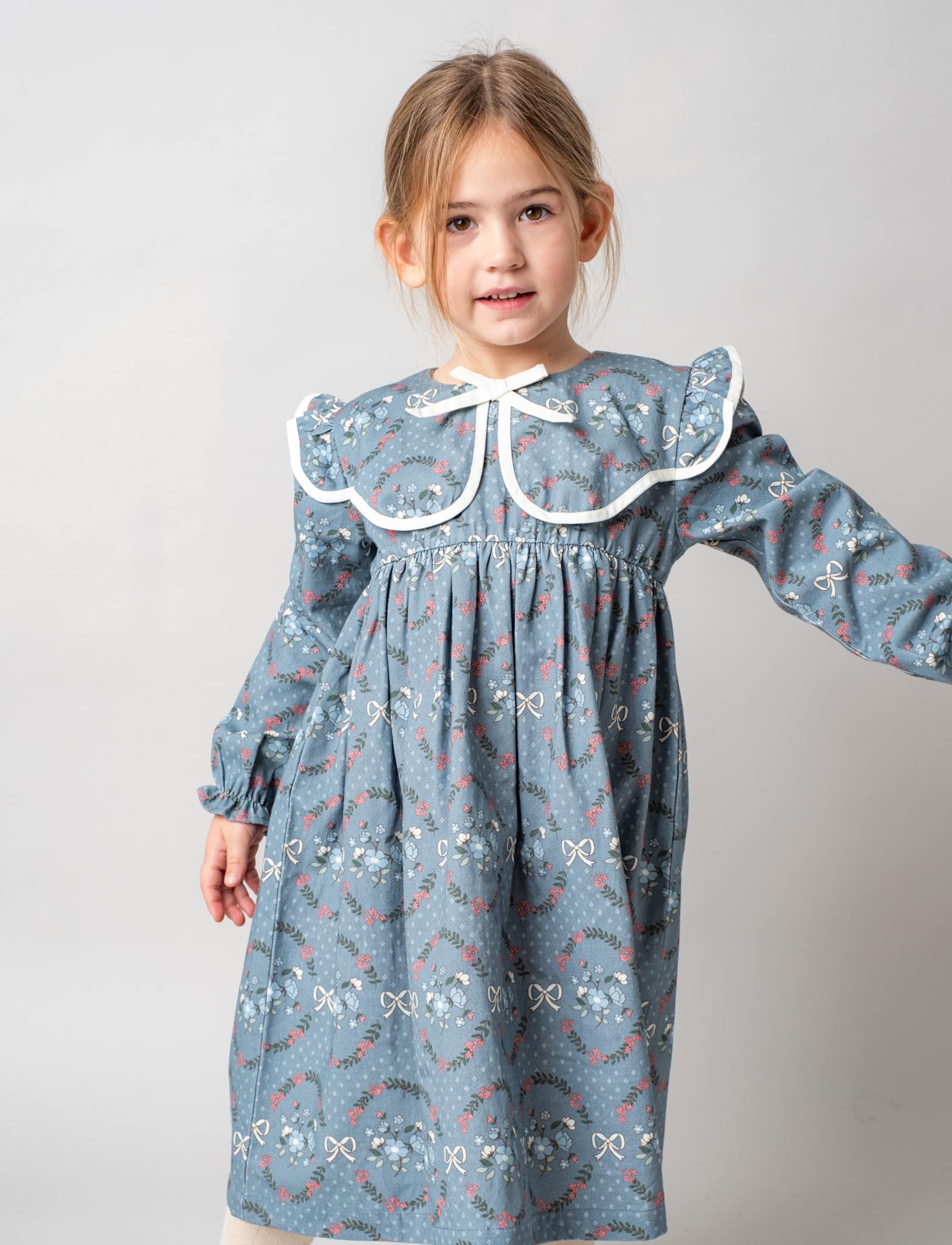That's Mine Raya kjole - Blossom love - 100% Bomuld(Økologisk) Buy Kjoler||Kjoler & nederdele||personale||AW26||All here.