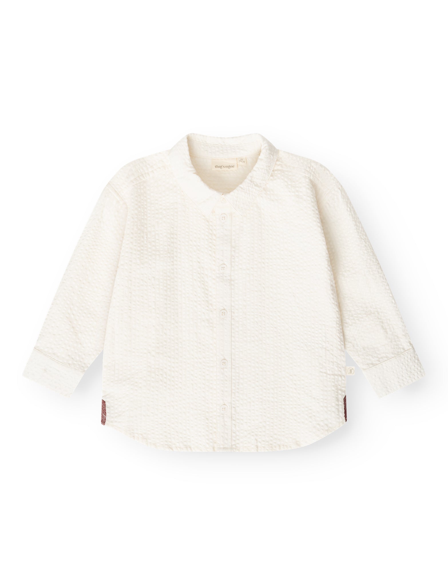 That's Mine Hannibal skjorte - White - 100% Bomuld(Økologisk) Buy Overdele||Trøjer og toppe||Skjorter||personale||AW26||All here.