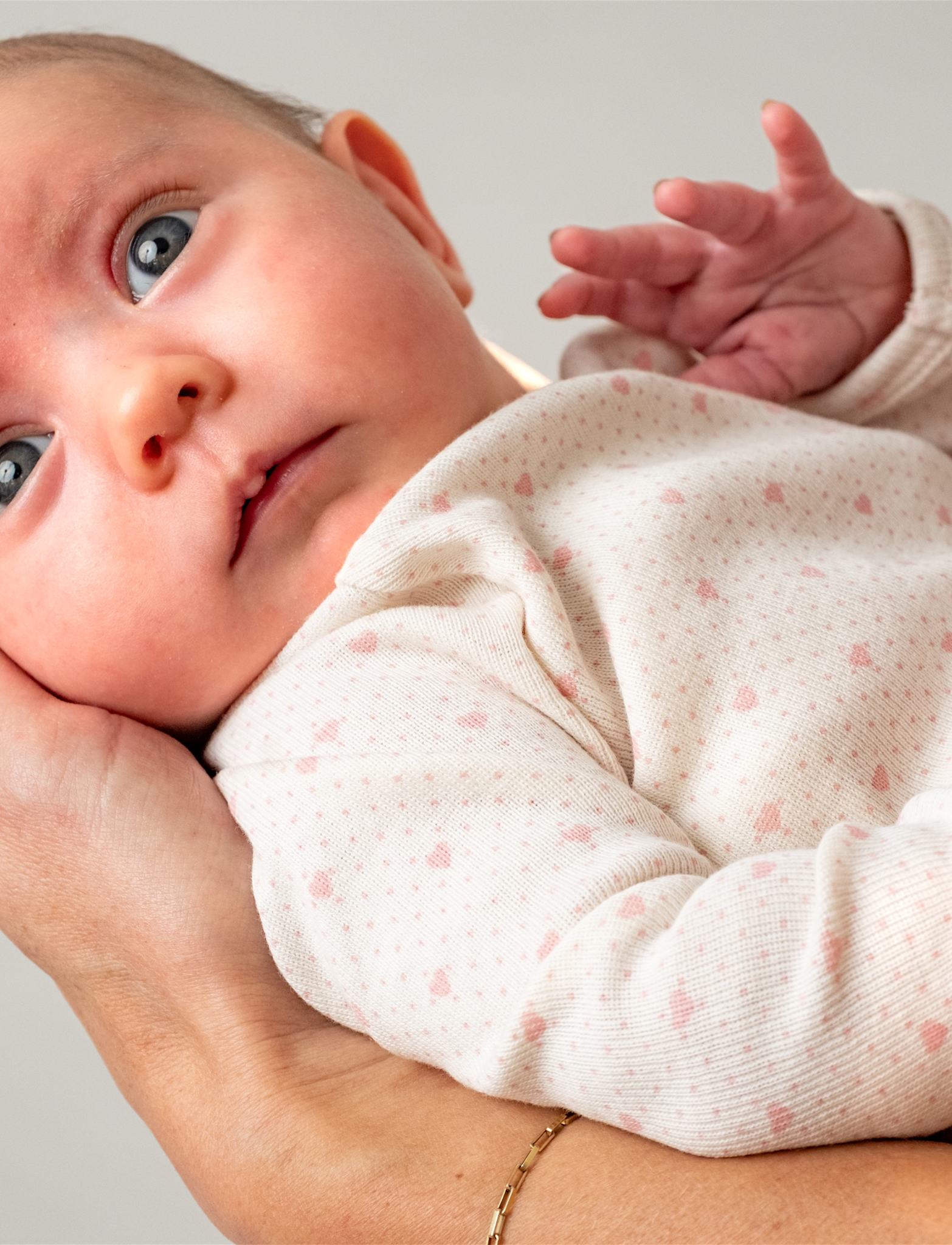 That's Mine Nalina onesie 2-pak - Lots of love rose - 100% Bomuld(Økologisk)