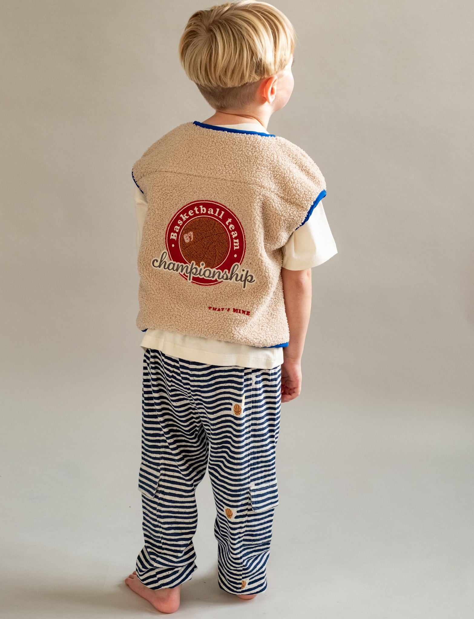 That's Mine Jordan vest - Doeskin - 100% Polyester Buy personale||AW26||All here.