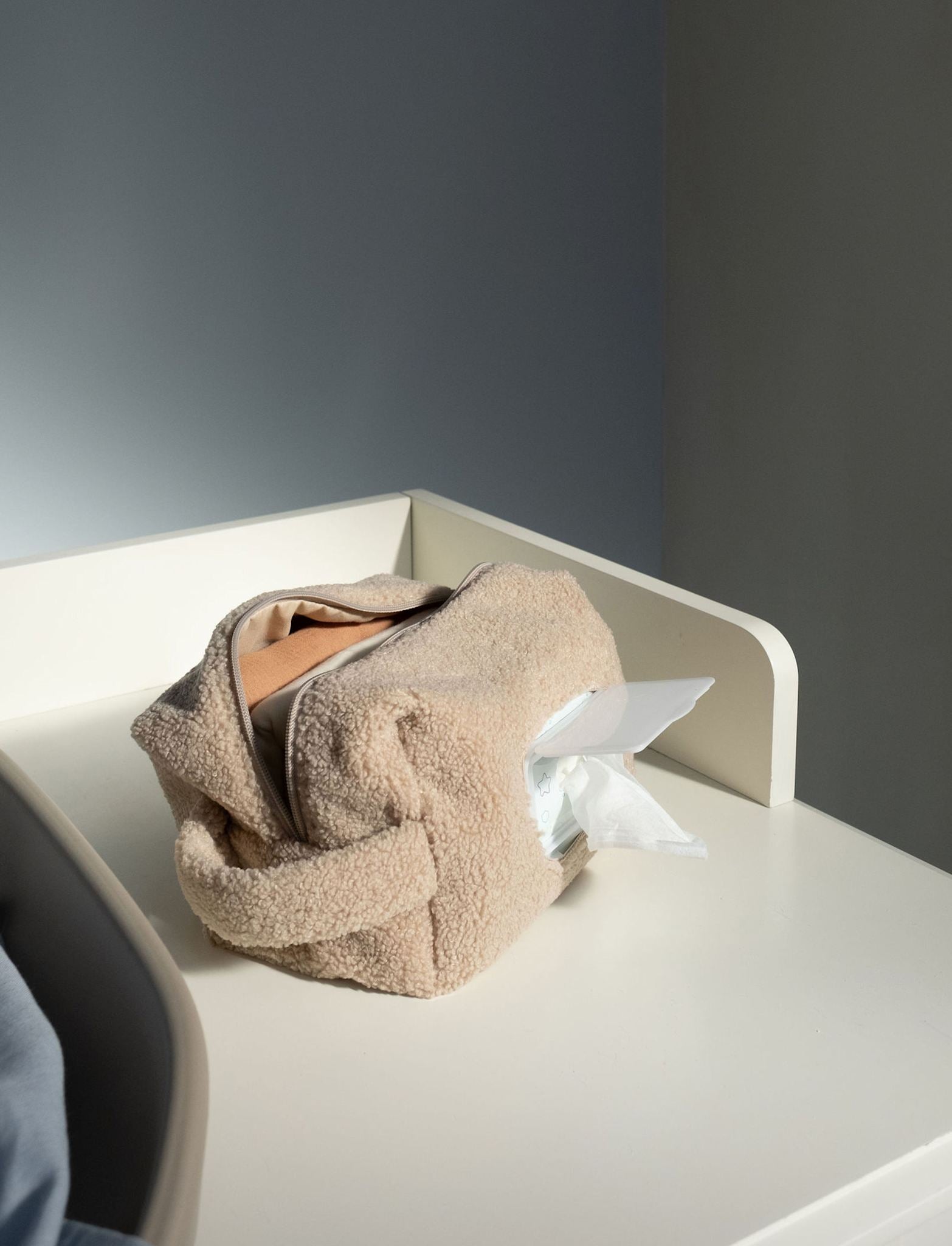 That's Mine Vitta toilettaske - Soft Beige - 55% Polyester, 45% Polyester (Genanvendt)