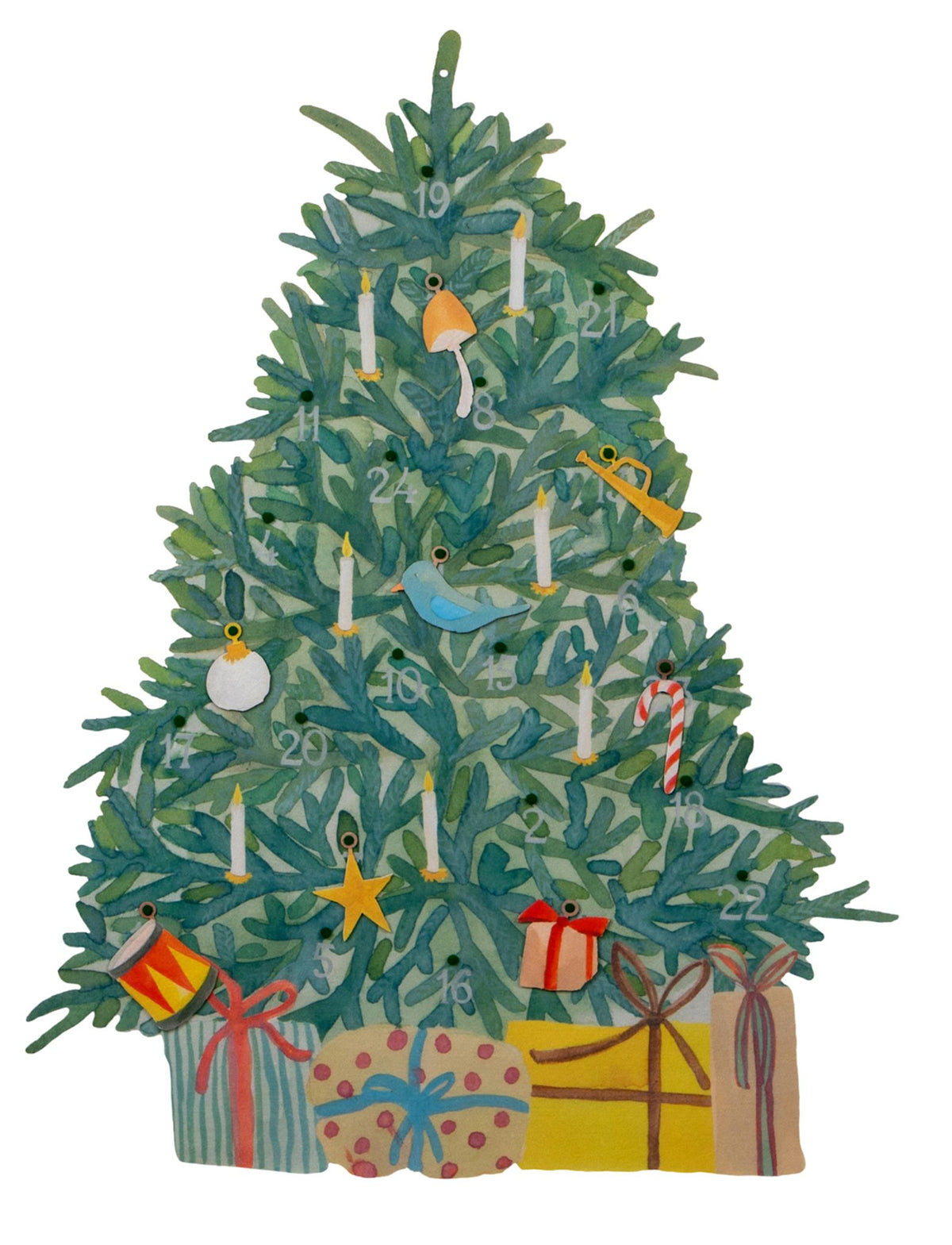That's Mine Filt juletræ - Multi - 100% Filt Buy personale||Jul||Christmas tree||AW26||All here.