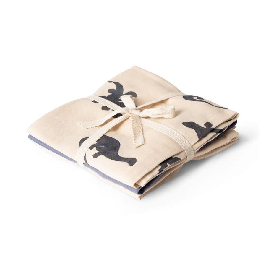 That's Mine Bora stofbleer 3-pak - Mono dino - 100% Organic cotton Buy Amning & pusletid||Pusle||Stofbleer||Favoritter||personale||NOOS here.