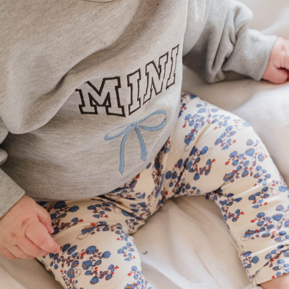 That's Mine Elois leggings - Blue bells - 48% Organic cotton / 47% Modal / 5% Elastan Buy Tøj||Leggings||Bukser & shorts||Alle||personale||Basics||Efterår & vinter 2025||alt minus sløjfe||mette-sale||Blue bells||drop 1 aw25 here.