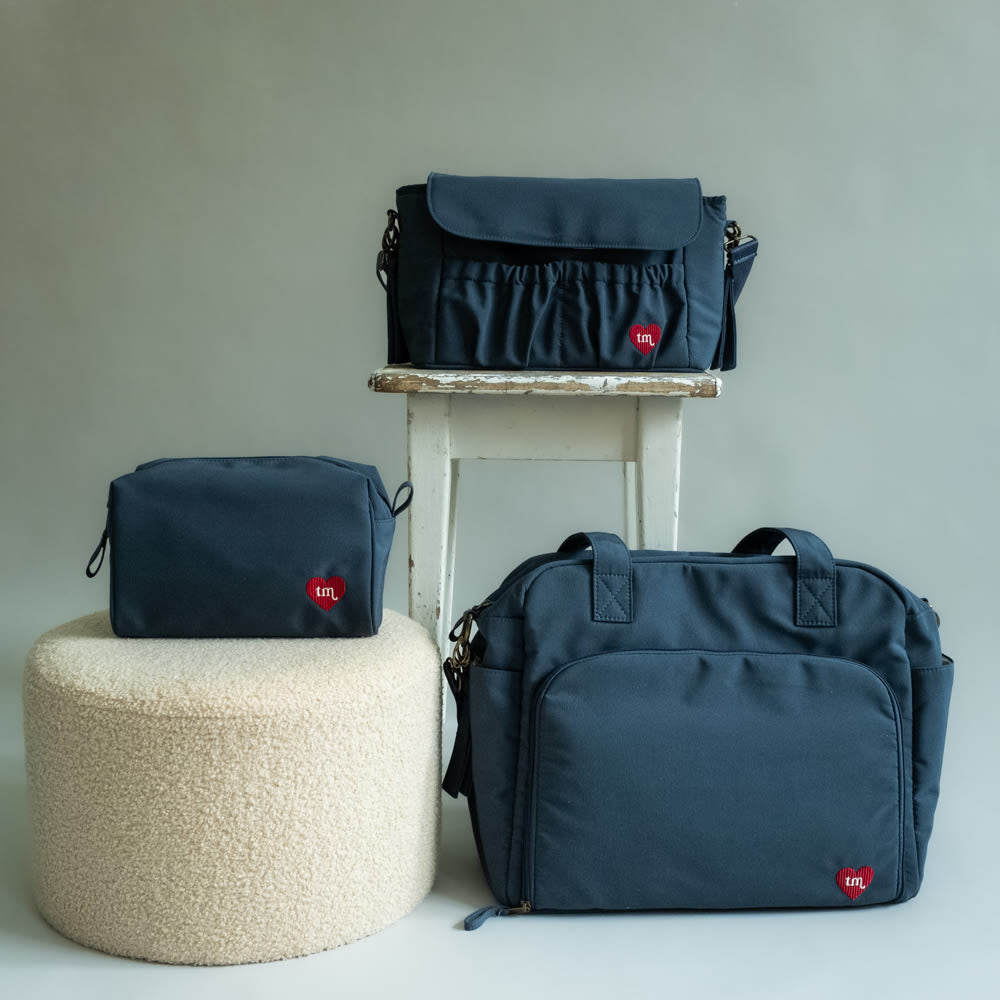 That's Mine Benne pusletaske - Blue - Outer: 100% Recycled polyester Lining: 100% Polyester Buy Amning & pusletid||Pusle||Pusletasker||personale here.