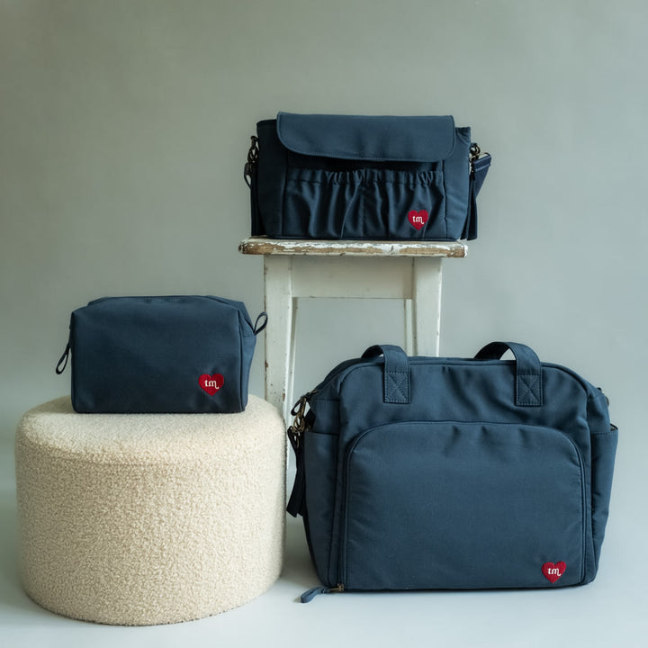 That's Mine Benne pusletaske - Blue - Outer: 100% Recycled polyester Lining: 100% Polyester Buy Amning & pusletid||Pusle||Pusletasker||personale here.