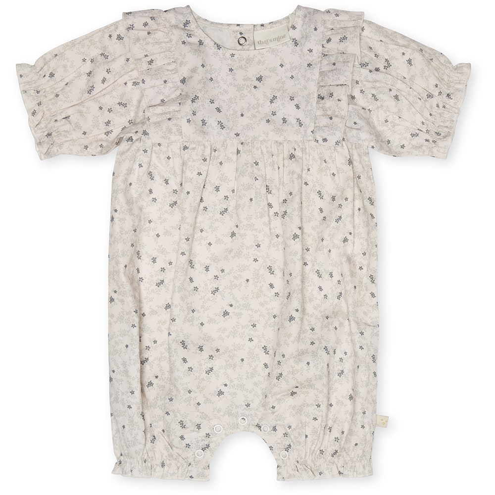 That's Mine Cille romper - Doux bleu - 48% Organic cotton, 47% Modal, 5% Elastan Buy Tøj||Dragter||Nyheder||Bukser & shorts||Alle||Forår & sommer '24 here.