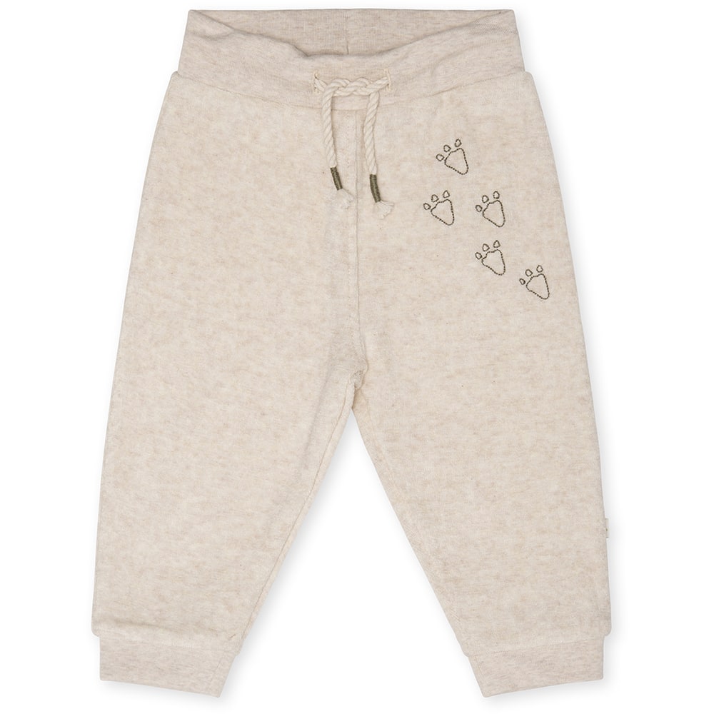 That's Mine Saxo pants - Creme melange - 100% Organic cotton Buy Tøj||Bukser||Nyheder||Bukser & shorts||Alle||Forår & sommer '24 here.