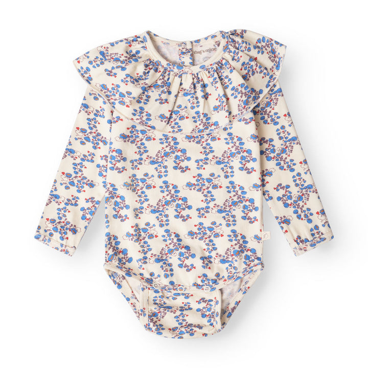 That's Mine Ella bodystocking - Blue bells - 48% Organic cotton / 47% Modal / 5% Elastane Buy Bodystockings||Undertøj||personale||Basics til de små||AW25 here.