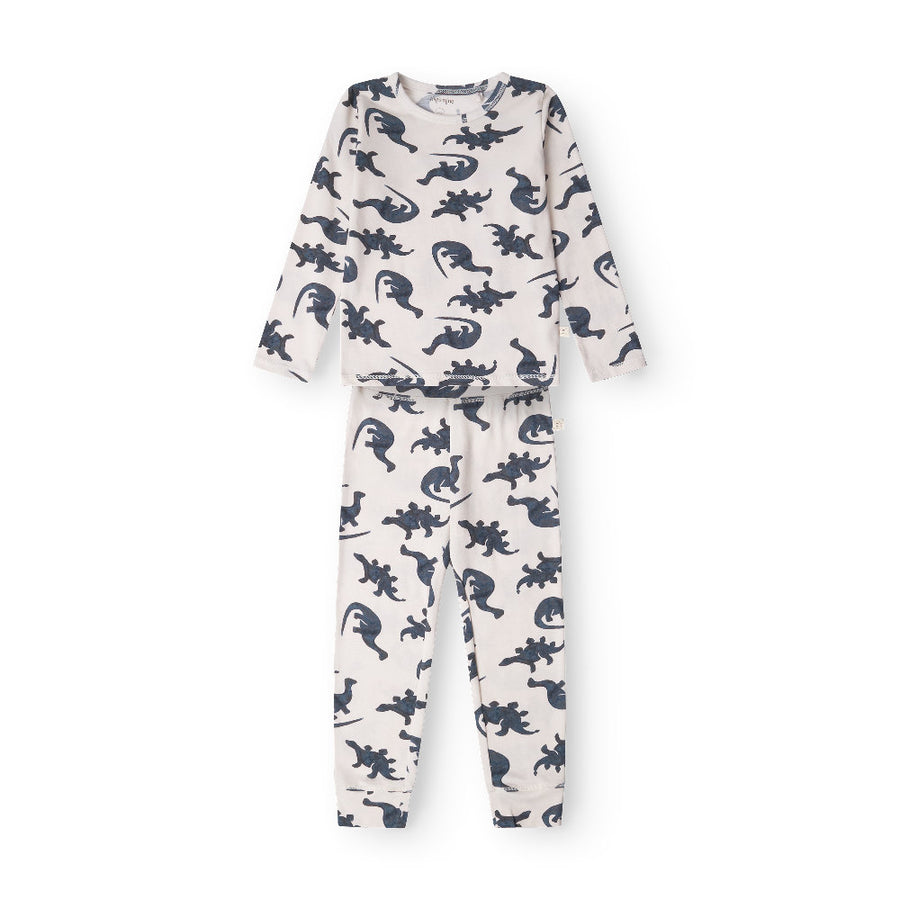 That's Mine Emilio nattøj - Mono dino - 48% Organic Cotton / 47% Modal / 5% Elastane Buy Nattøj||Favoritter||personale here.