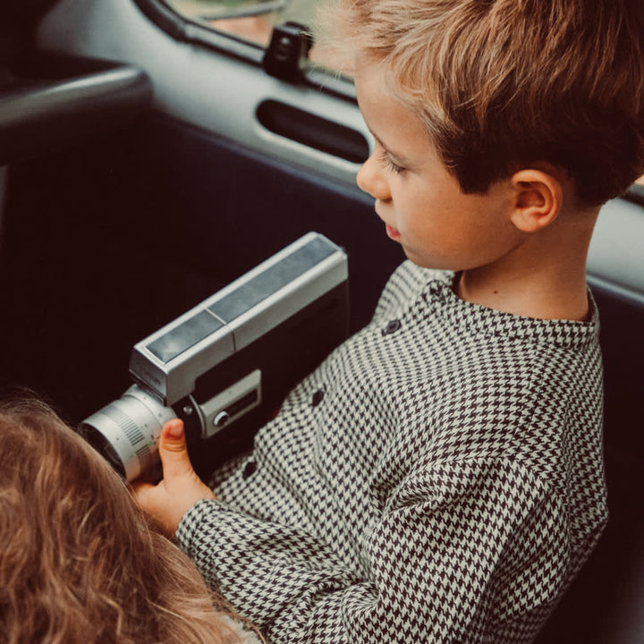 That's Mine Hugo skjorte - Raven - 100% Organic cotton Buy Tøj||Overdele||Skjorter||Alle||personale||Efterår & vinter 2025||alt minus sløjfe||mette-sale||Winter 2025 here.