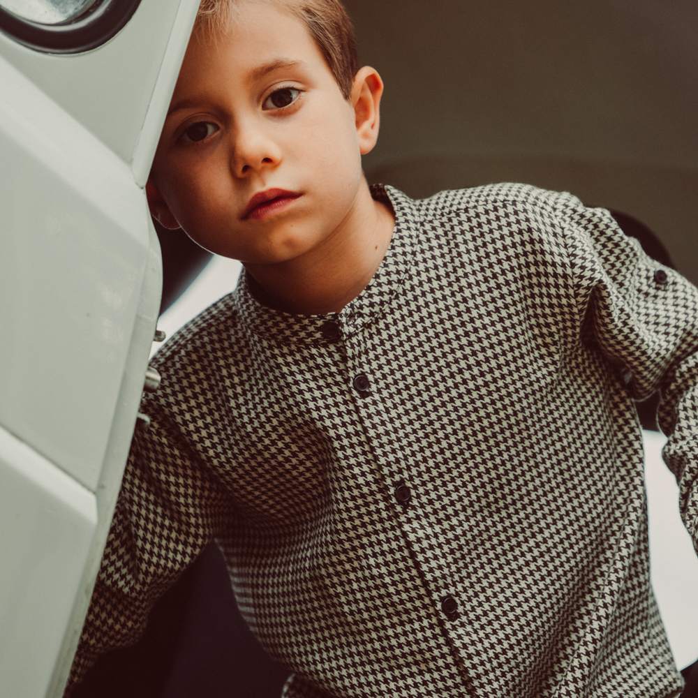 That's Mine Hugo skjorte - Raven - 100% Organic cotton Buy Tøj||Overdele||Skjorter||Alle||personale||alt minus sløjfe||mette-sale||Winter 2025 here.