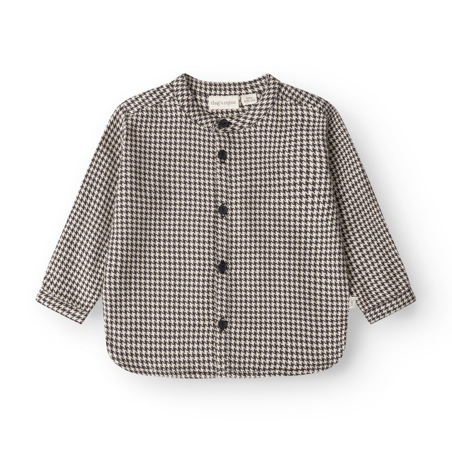 That's Mine Hugo skjorte - Raven - 100% Organic cotton Buy Overdele||Skjorter||personale||AW25 here.