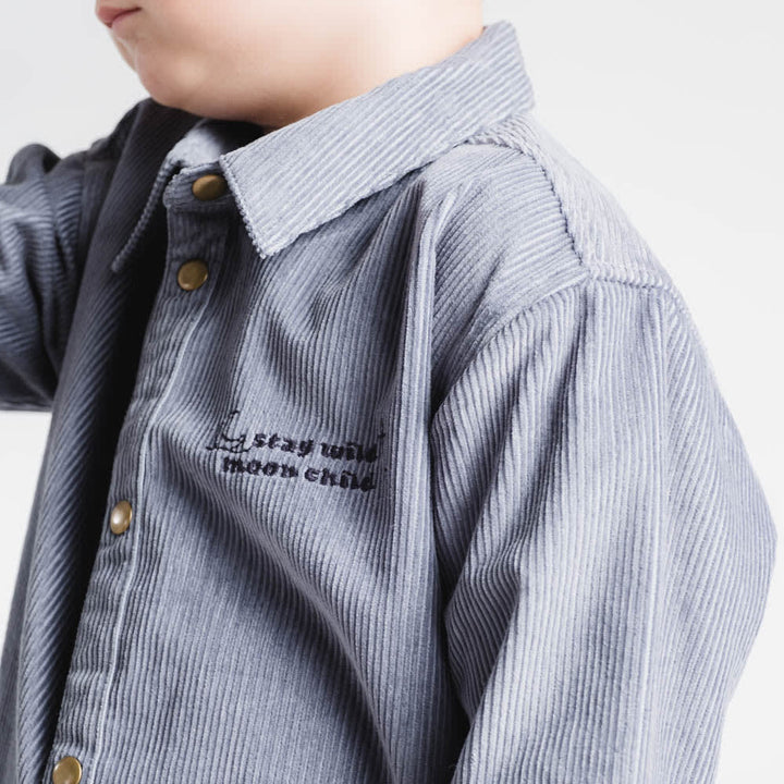 That's Mine Frode skjorte - Flint stone - 100% Organic cotton Buy Tøj||Overdele||Skjorter||Alle||personale||Efterår & vinter 2025||alt minus sløjfe||mette-sale||drop 1 aw25 here.