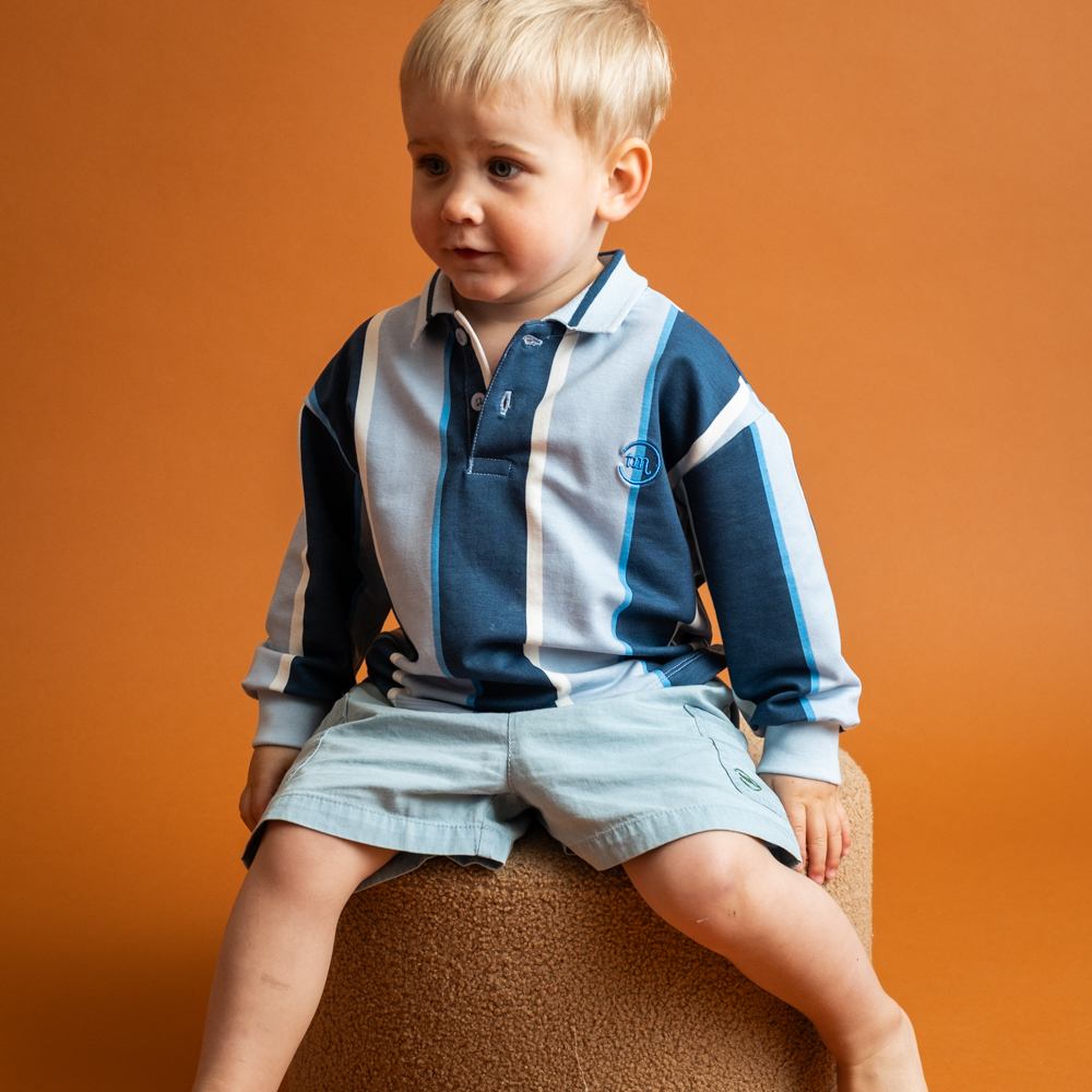 That's Mine Sander shorts - Blue mist - 100% Organic cotton Buy Shorts||Bukser & shorts||personale here.