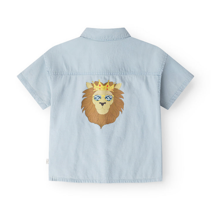 That's Mine Silas skjorte - Blue mist - 100% Organic cotton Buy Overdele||Skjorter||personale here.