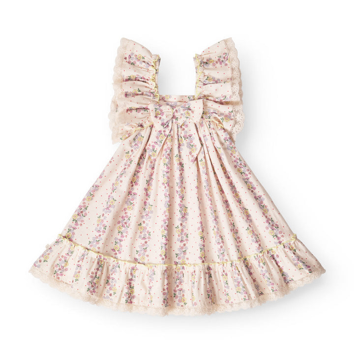 That's Mine Celina kjole - Shell fleur - 85% Cotton / 15% Linen Buy Kjoler||Kjoler & nederdele||personale here.