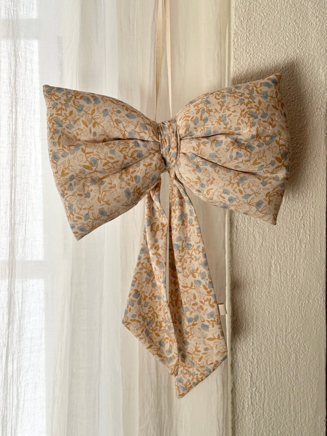 Bella bow - Mini Flower blue