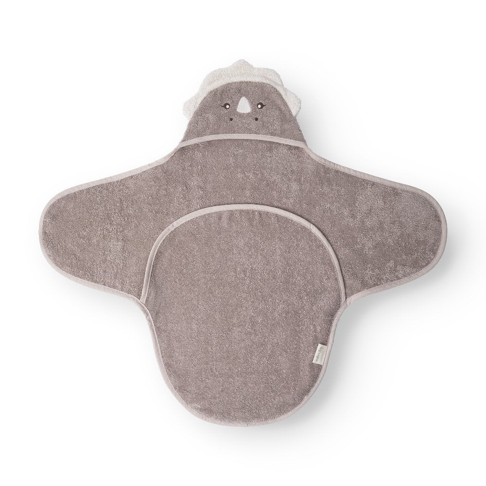 That's Mine Moly towel swaddle - Dino - 100% Organic cotton terry Buy Badetid||Håndklæder||Bolig & udstyr||Favoritter||personale||NOOS here.