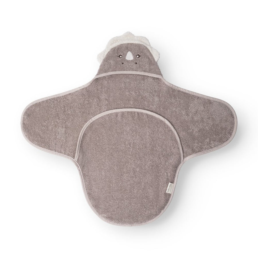 That's Mine Moly towel swaddle - Dino - 100% Organic cotton terry Buy Badetid||Håndklæder||Bolig & udstyr||Favoritter||personale||NOOS here.