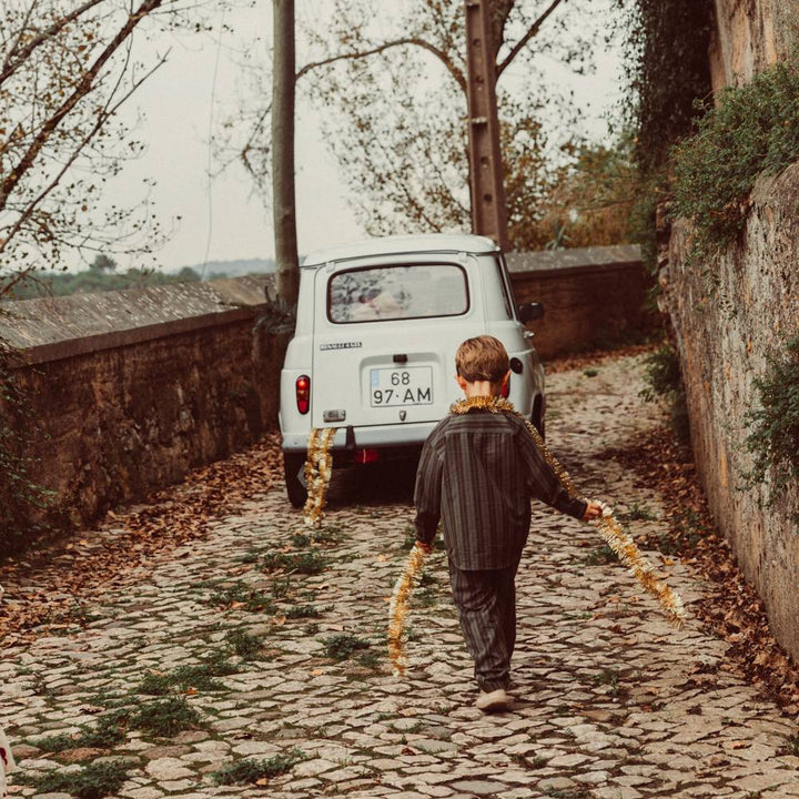 That's Mine Hubert pants - Olive stripe - 100% Organic cotton Buy Tøj||Bukser||Bukser & shorts||Alle||personale||alt minus sløjfe||mette-sale||Winter 2025 here.