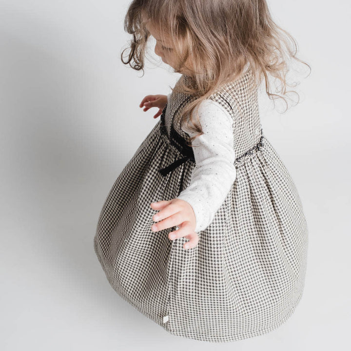 That's Mine Rose dress - Raven - 100% Organic cotton Buy Tøj||Kjoler||Kjoler & nederdele||Alle||personale||alt minus sløjfe||mette-sale||Winter 2025 here.