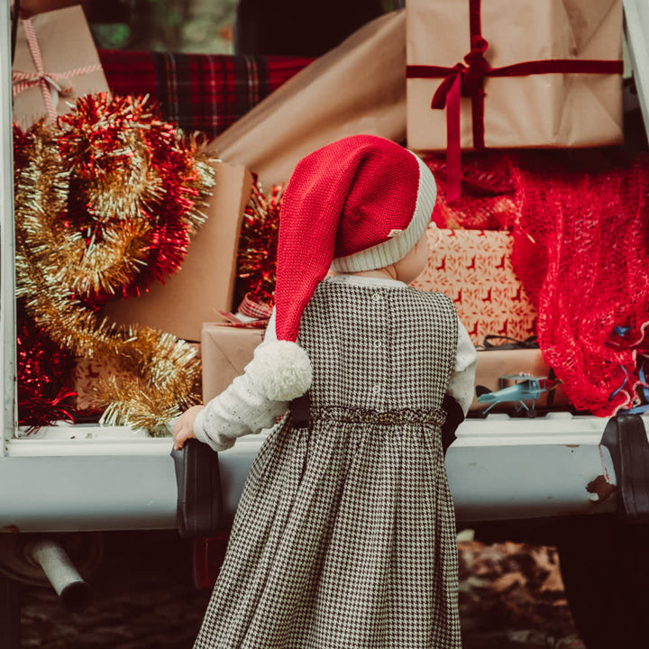 That's Mine Alvie christmas hat - Red - 100% Organic cotton Buy Alle||personale||alt minus sløjfe||mette-sale||Winter 2025 here.