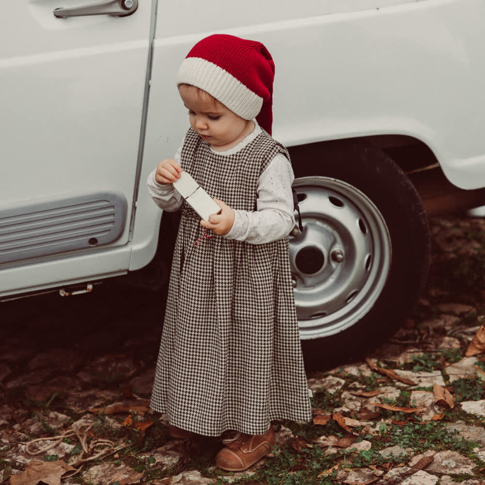 That's Mine Alvie christmas hat - Red - 100% Organic cotton Buy Alle||personale||alt minus sløjfe||mette-sale||Winter 2025 here.