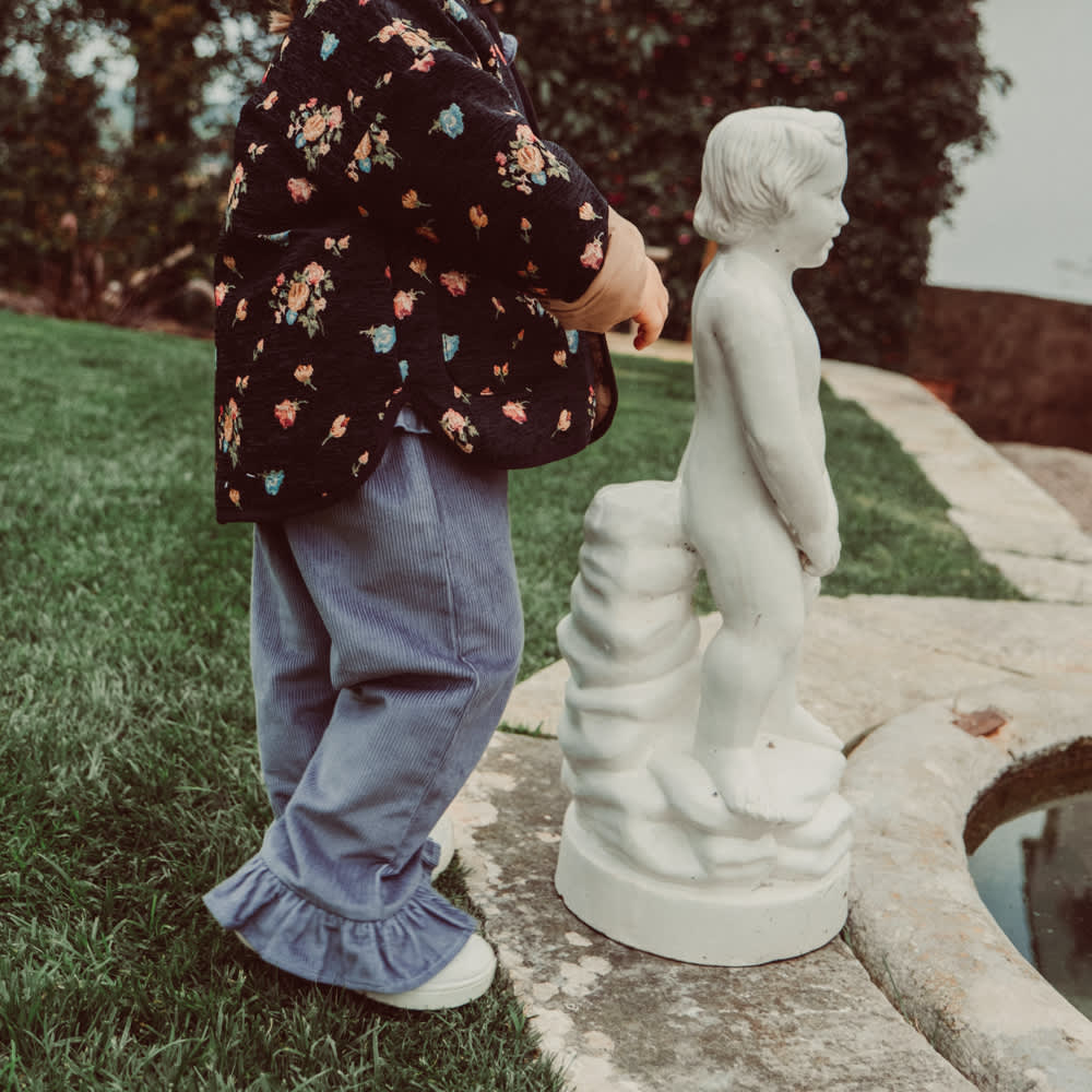 That's Mine Rosanna pants - Flint stone - 100% Organic cotton Buy Tøj||Bukser||Bukser & shorts||Alle||personale||Efterår & vinter 2025||alt minus sløjfe||mette-sale||drop 1 aw25 here.