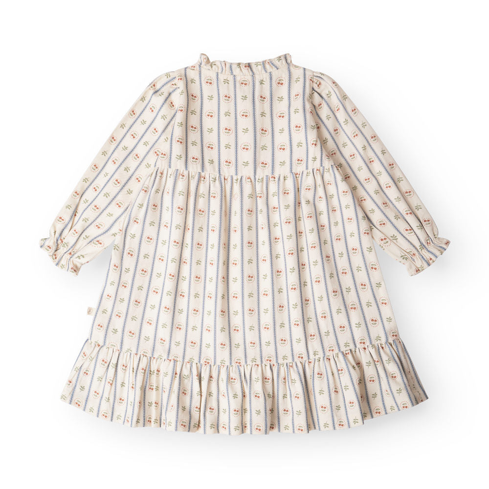 That's Mine Flicka dress - Love berry - 100% Organic cotton Buy Tøj||Kjoler||Kjoler & nederdele||Alle||personale||Efterår & vinter 2025||alt minus sløjfe||mette-sale||Love berry||drop 1 aw25 here.