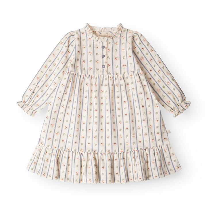 That's Mine Flicka dress - Love berry - 100% Organic cotton