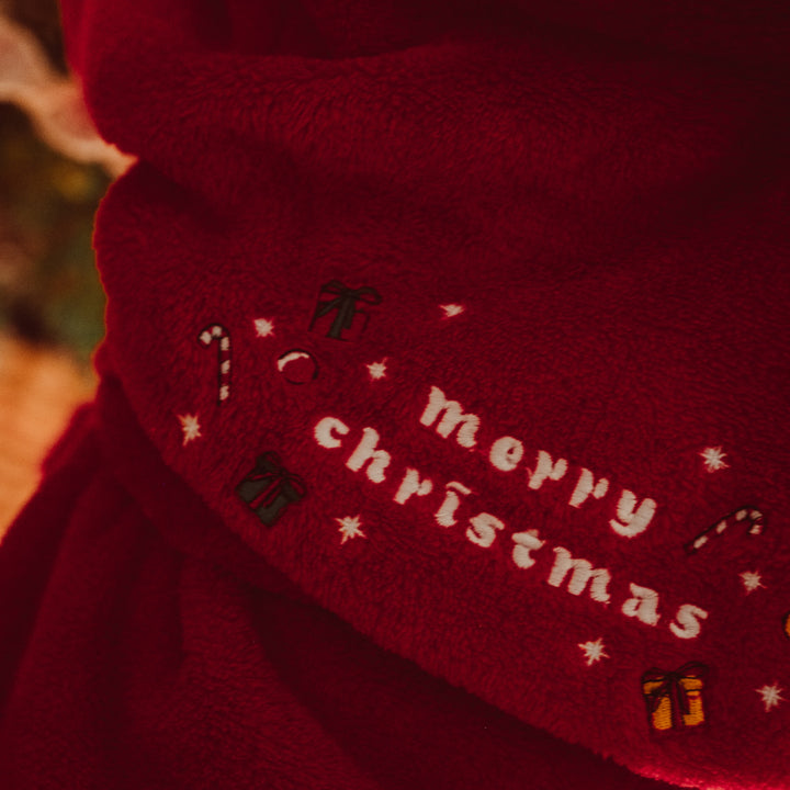 That's Mine Nor bath robe - Red - 100% Polyester Buy Badetid||Bolig & udstyr||Alle||personale||alt minus sløjfe||Badekåber||mette-sale||Winter 2025 here.