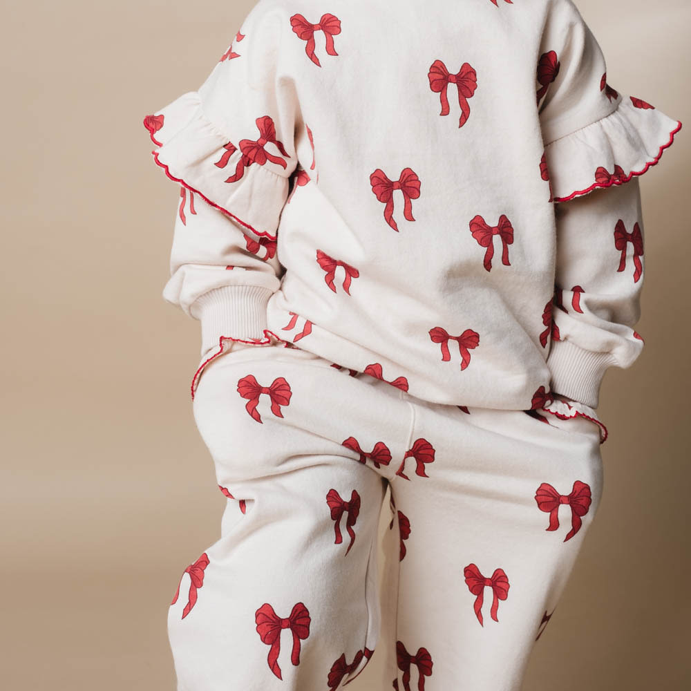 That's Mine Amelia sweatshirt - Rouge boucle - 95% Organic cotton / 5% Elastane Buy Tøj||Overdele||Sweatshirts||Alle||personale||alt minus sløjfe||Sweatsæt||mette-sale||Winter 2025 here.