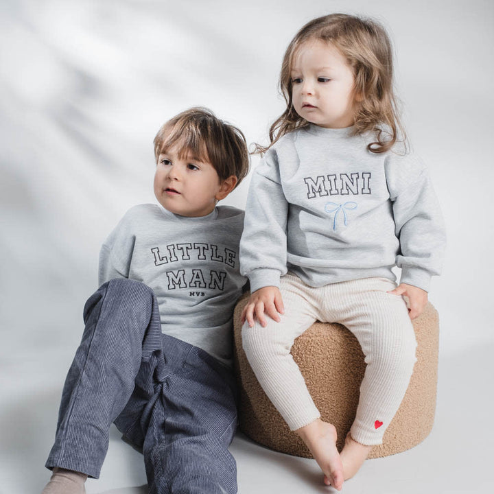 That's Mine Alpha sweatshirt - Little man - 100% Organic cotton Buy Tøj||Overdele||Sweatshirts||Alle||Favoritter||personale||Efterår & vinter 2025||alt minus sløjfe||NOOS||Sweatsæt||AW25 NOOS||mette-sale here.