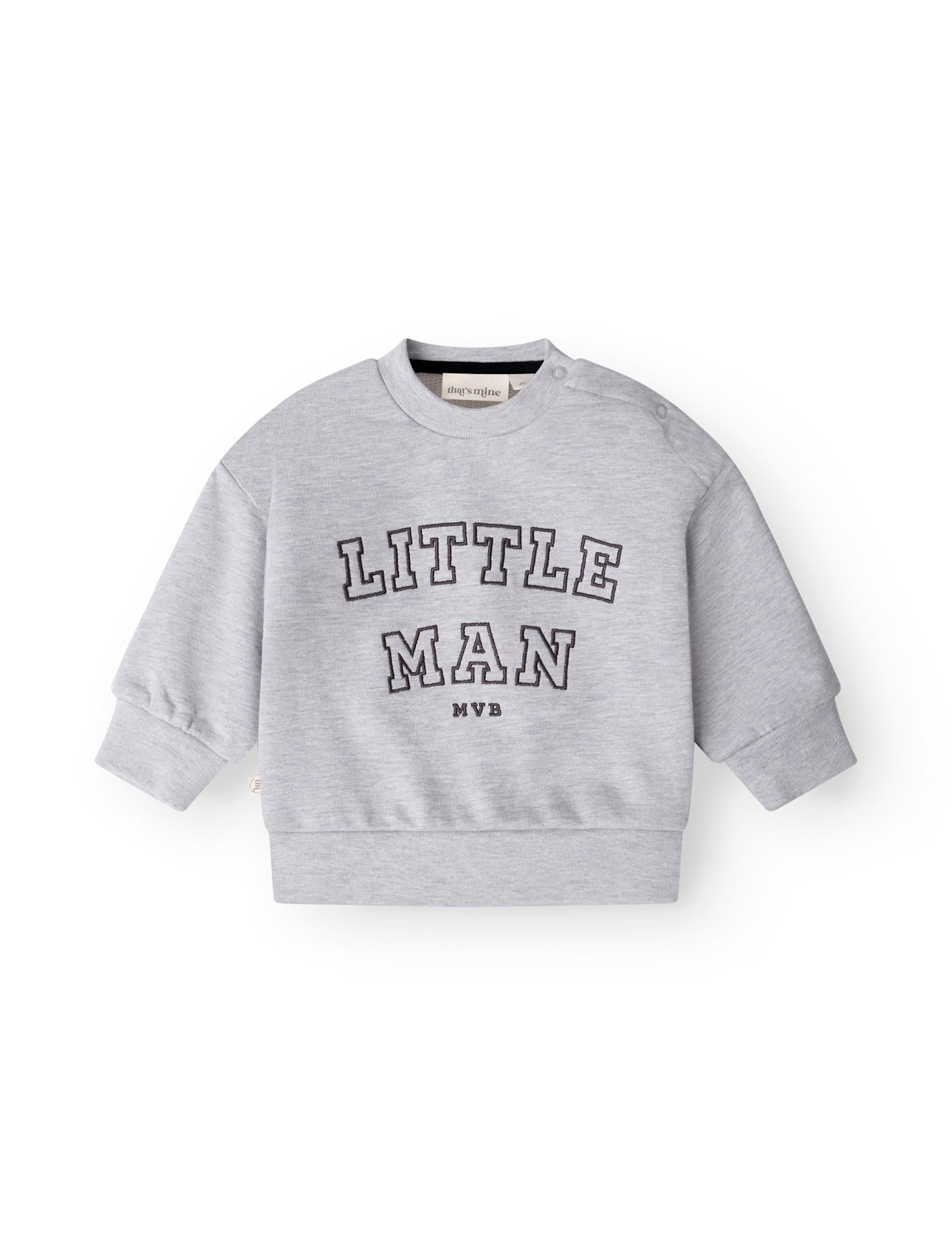 That's Mine Alpha sweatshirt - Little man - 100% Bomuld(Økologisk) Buy Tøj||Overdele||Trøjer og toppe||Sweatshirts||Alle||Favoritter||Søskende||personale||Efterår & vinter 2025||alt minus sløjfe||NOOS||Sweats||AW25 NOOS||mette-sale||Gaveideer||Orderly Emails - Recommended Products||The family club||Bestsellers||cn||All here.