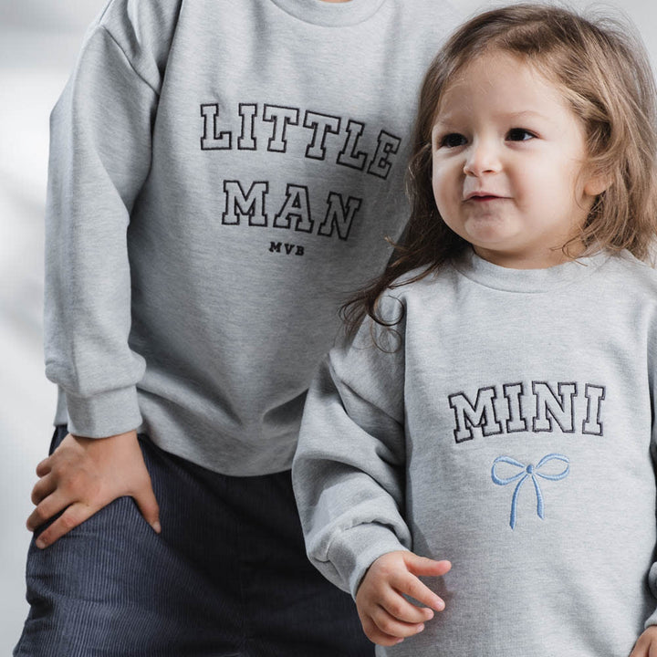 That's Mine Alpha sweatshirt - Mini - 100% Organic cotton Buy Tøj||Overdele||Sweatshirts||Alle||Favoritter||personale||Efterår & vinter 2025||alt minus sløjfe||NOOS||Sweatsæt||AW25 NOOS||mette-sale here.