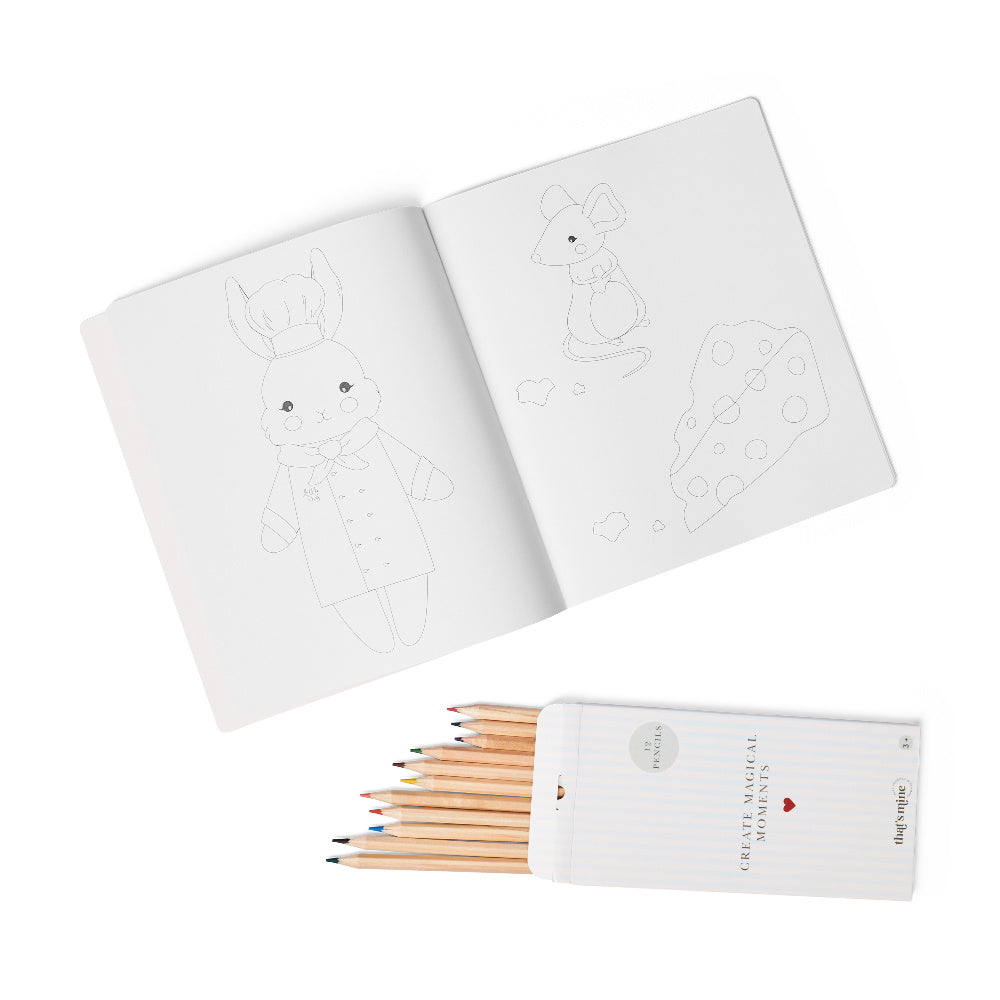 That's Mine Ben malebog - Bunny - 50% Paper / 50% Wax- or Oil-based Buy Legetid||Legetøj||Aktivitetslegetøj||Alle||Favoritter||personale||Efterår & vinter 2025||alt minus sløjfe||NOOS||AW25 NOOS||mette-sale||Adventsgaver here.