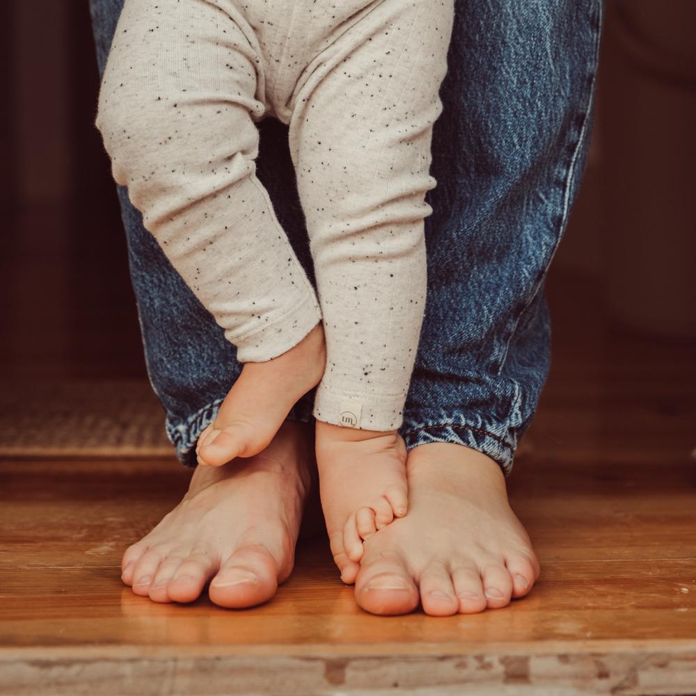 That's Mine Daniel leggings - Ercu melange - 5% Elastane 95% Organic cotton Buy Tøj||Leggings||Bukser & shorts||Alle||Favoritter||personale||Basics||Efterår & vinter 2025||alt minus sløjfe||NOOS||AW25 NOOS||mette-sale here.