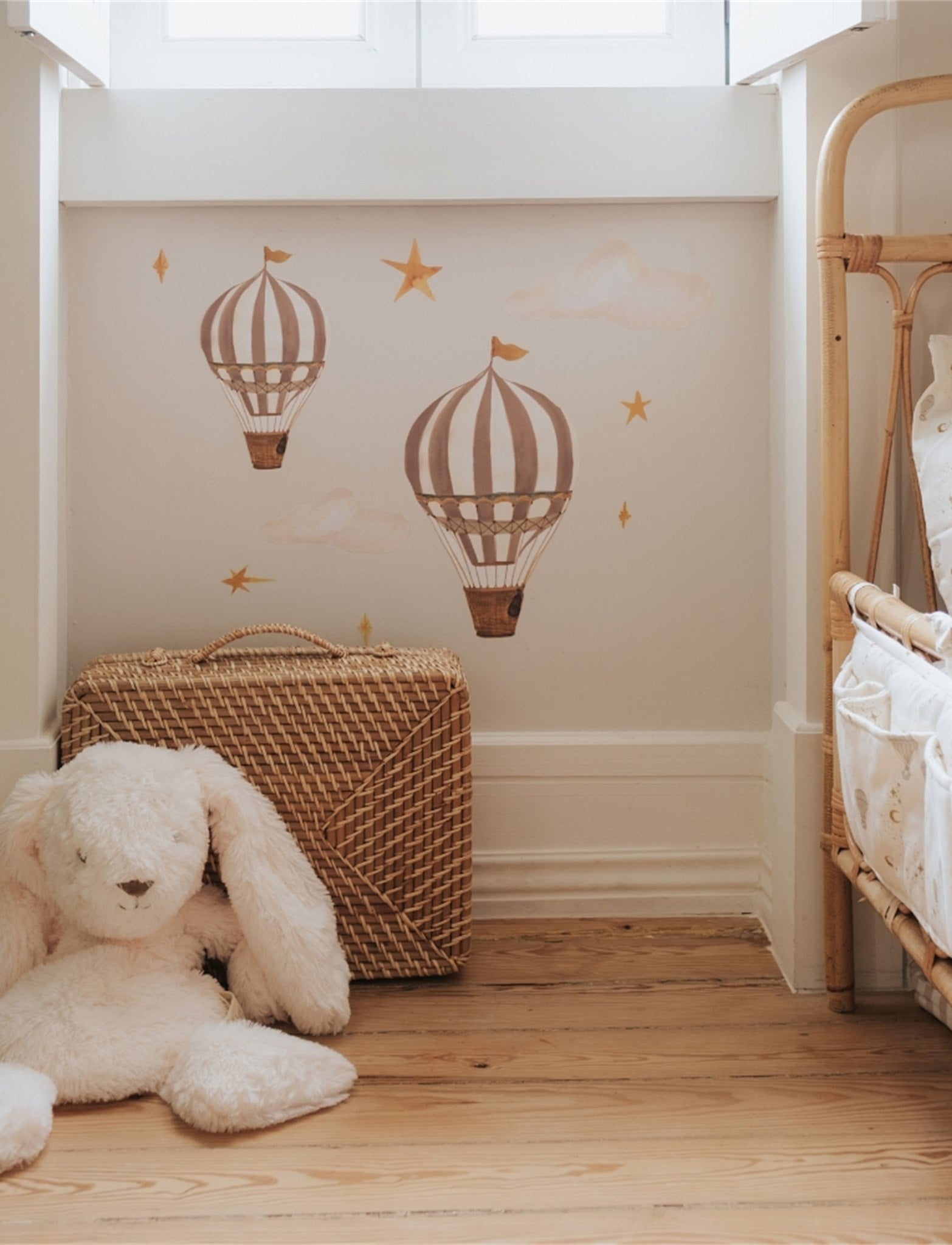 That's Mine Wallsticker drømmende balloner - Brown - 100% Tekstil folie Buy Bolig & udstyr||Børneværelset||Wallstickers||Alle||personale||Efterår & vinter 2025||alt minus sløjfe||NOOS||AW25 NOOS||mette-sale||Orderly Emails - Recommended Products||Udstyr til børneværelset||All here.