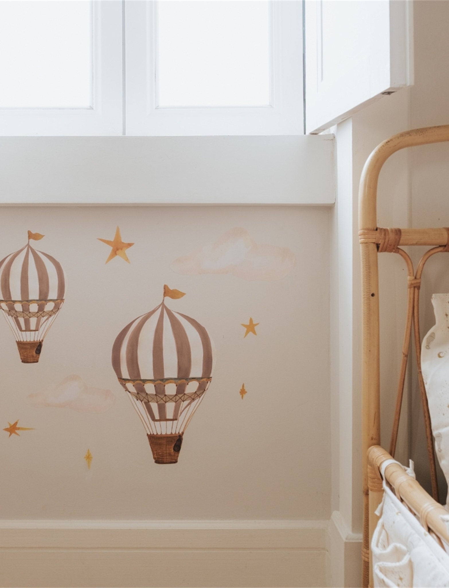 That's Mine Wallsticker drømmende balloner - Brown - 100% Tekstil folie Buy Bolig & udstyr||Børneværelset||Wallstickers||Alle||personale||Efterår & vinter 2025||alt minus sløjfe||NOOS||AW25 NOOS||mette-sale||Orderly Emails - Recommended Products||Udstyr til børneværelset||All here.