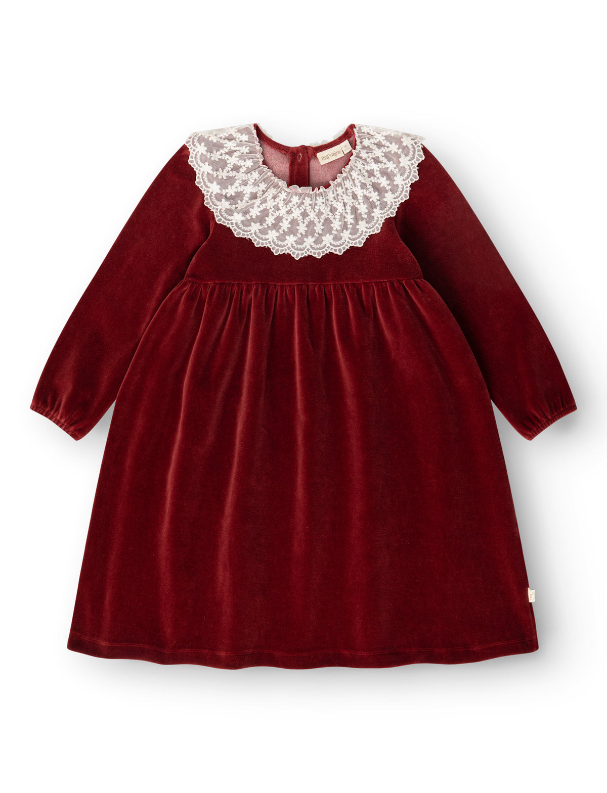 That's Mine Walentina kjole - Rust wine - 80% Bomuld (Økologisk), 20% Polyester Buy Kjoler||Kjoler & nederdele||personale||AW26||All here.