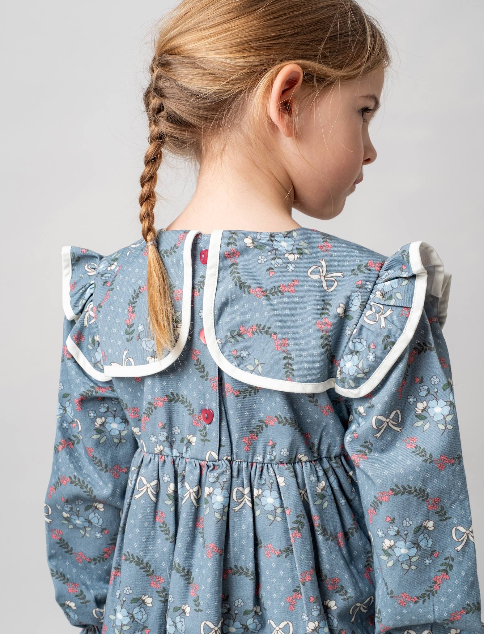 That's Mine Raya kjole - Blossom love - 100% Bomuld(Økologisk) Buy Kjoler||Kjoler & nederdele||personale||AW26||All here.